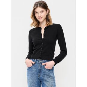 سترة من Old Navy SoSoft Lite ذات رقبة دائرية - بلاك جاك in Kuwait