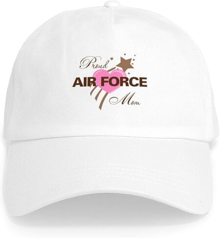 قبعة CafePress Proud Air Force Mom قبعة بيسبول قابلة للتعديل in Kuwait