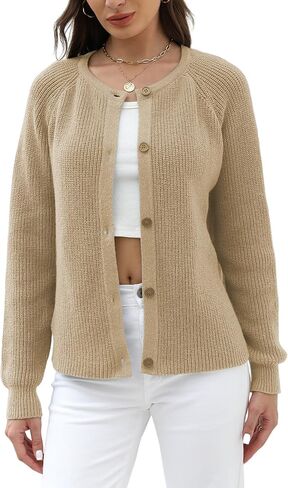 ZAFUL Women's 2025 Spring Fall Cropped Cardigan Lightweight Long Sleeve Knit Outerwear Daily Office Wear Trendy Y2K Crop Top in Saudi Arabia