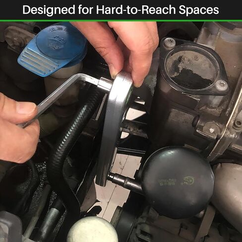 3/8" Offset Extension Wrench, 15" Impact Ready Socket Wrench Tool with 1/4" 3/8" 1/2" Square Drive Adapters in Saudi Arabia