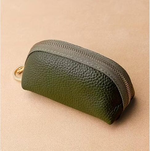 Mini Minimalist Storage Pouch: Home & Travel Wallet, Small Travel Coin Bag with Zipper – Key Pouch & Coin Wallet, Suitable for Men and Women (Green) in Saudi Arabia