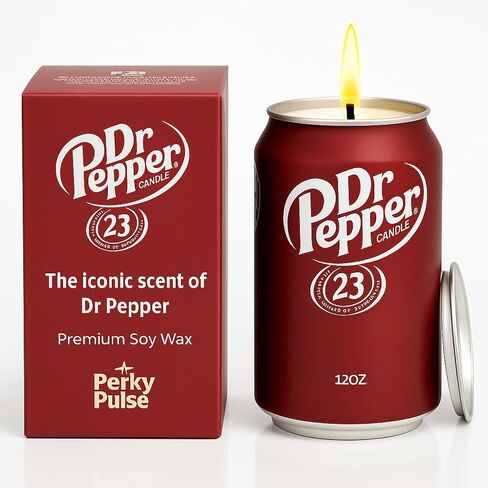 Dr Pepper Candle – The Cute & Funny Soda Candle for Cool Gifts – Dr Pepper Stuff – Cute Candles, Cool Things & Dr Pepper Gifts in Saudi Arabia
