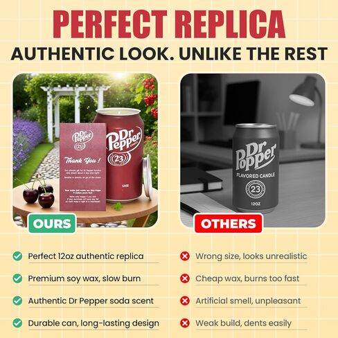 Dr Pepper Candle – The Cute & Funny Soda Candle for Cool Gifts – Dr Pepper Stuff – Cute Candles, Cool Things & Dr Pepper Gifts in Saudi Arabia