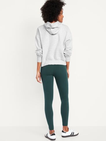 Old Navy High-Waisted Jersey Fashion Layering Leggings - Glorious Pine in Kuwait