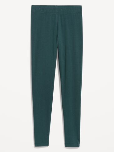 Old Navy High-Waisted Jersey Fashion Layering Leggings - Glorious Pine in Kuwait