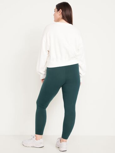 Old Navy High-Waisted Jersey Fashion Layering Leggings - Glorious Pine in Kuwait