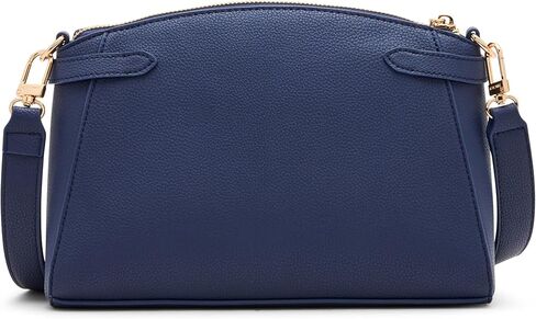 Anne Klein Womens Belted Dome Crossbody, Midnight in Saudi Arabia