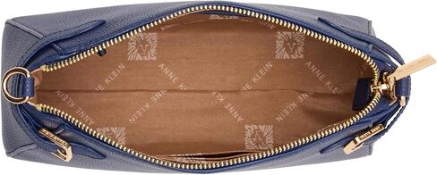 Anne Klein Womens Belted Dome Crossbody, Midnight in Saudi Arabia