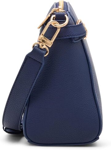 Anne Klein Womens Belted Dome Crossbody, Midnight in Saudi Arabia