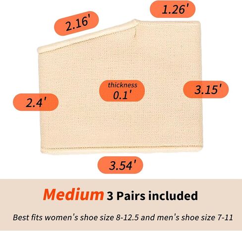 وسائد مشط القدم للنساء من أجل وسائد كرة القدم Plantillas para Zapatos De Mujer، حشوات تقويمية صحية لتخفيف الآلام، واقيات أصابع القدم للرجال، دعامة للقدم، كم ضاغط (M) in Kuwait