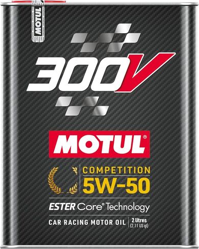 MOTUL 110818 300V 5W-40 COMPETITION Car Racing Motor Oil Full Synthetic Engine Lubricant 5 Liter High Performance 4-Stroke Ester Core in Saudi Arabia