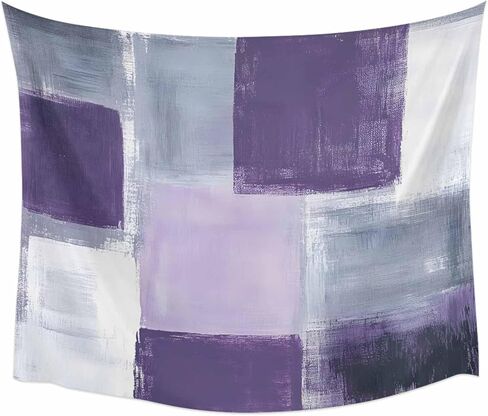 Tapestry Wall Hanging Purple Modern Oil Painting Ombre Art Abstract Room Decor Tapestries for Bedroom Living Room College Dorm Aesthetic Large 59x79 Inch in Saudi Arabia