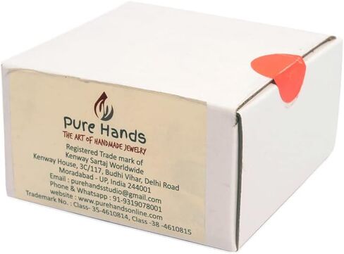 مجموعة Pure Hands مكونة من 8 أساور نحاسية رفيعة مصنوعة يدويًا - أساور قابلة للتكديس منقوشة بنقطة ذهبية للنساء (2.6 بوصة) - مجوهرات الأزياء Izabel Speckle in Saudi Arabia