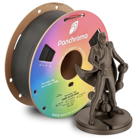 Polymaker Matte PLA for Production 2.5kg 1.75mm Black, 1.75 PLA 3D Printer Filament 2.5kg, Cost Effective Large Spool for Heavy 3D Printing Users in Kuwait