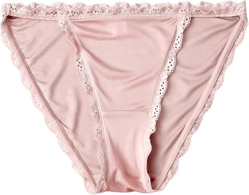 FEELITS 100% Mulberry Silk Underwear, Sexy High Cut String Bikini Panties for Women, Ultra Breathable in Saudi Arabia