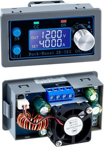 Hosyond DC DC Buck Boost Power Converter CC CV 0.6-36V 5A 5V 6V 12V 24V Power Module Adjustable Voltage Regulated Laboratory Power Supply in Saudi Arabia