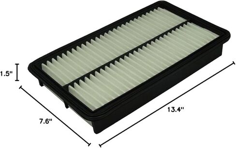 ECOGARD XA5525 Premium Engine Air Filter Fits Mazda CX-7 2.3L 2007-2012, 6 3.0L 2003-2008, CX-7 2.5L 2010-2012 in Saudi Arabia