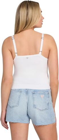 GUESS Womens Eco Khloe Rhinestones Tank Sweater in Saudi Arabia