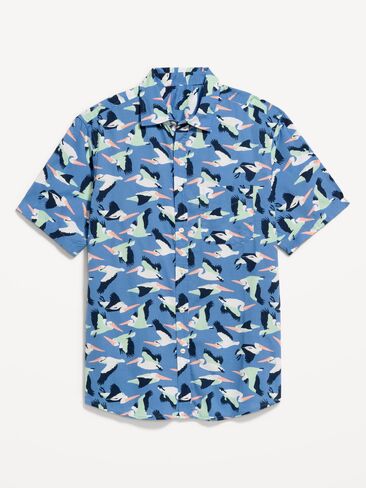 Old Navy Classic Fit Everday Shirt - Pelicans in Saudi Arabia
