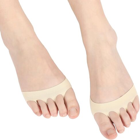 Kibovqul Toe Socks for Women,No show Socks for Heels Topper Sandal Oxfords Flat Pumps in Saudi Arabia