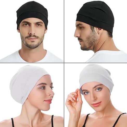 Unisex Beanie 2-Pack, Breathable & Fast-Drying Cap, Cuffed Knit Hat for Sports & Outdoor in Saudi Arabia