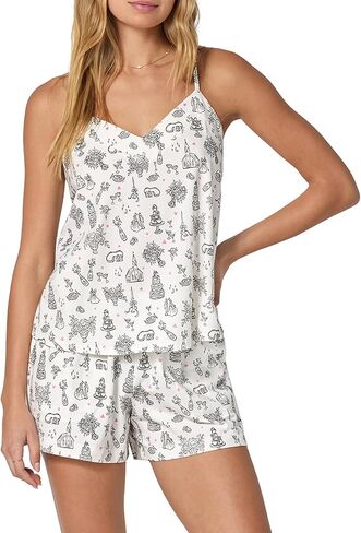 Women's Boxer Tank Pj Set, Champagne Wedding, M in Saudi Arabia