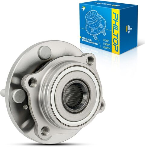 PHILTOP Front 513267 Wheel Bearing and Hub Assembly 5 Lugs for MDX 2007-2013, Pilot 2009-2015, ZDX 2010-2013 with ABS 2 PCS in Saudi Arabia