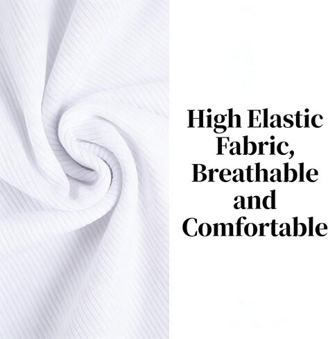 Women's Ribbed Sleeveless One Size Top Racerback Tank for Summer, Slim Fit Stretch Basic Wardrobe Essential for Casual Outfits, Lounge, and Light Layering White in Saudi Arabia
