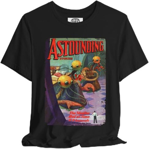 Lovecraft Shadow Out of Time 1936 Pulp Cover T-Shirt in Saudi Arabia