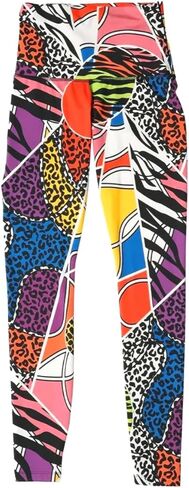 Adidas Women's Rich Mnisi Running Tights, Semi Solar Red/Active Purple in Saudi Arabia