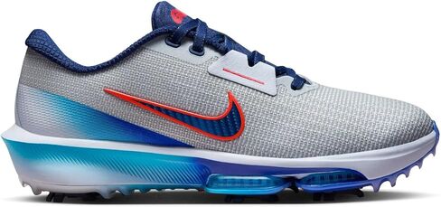 حذاء الجولف Nike Air Zoom Infinity Tour 2 NRG للرجال (HV4111-001، رمادي لكرة القدم/قرمزي ساطع/ليل عميق/أزرق فويد) in Kuwait