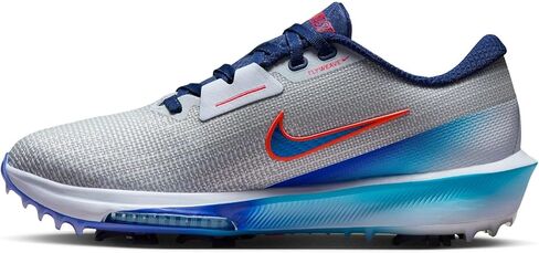 حذاء الجولف Nike Air Zoom Infinity Tour 2 NRG للرجال (HV4111-001، رمادي لكرة القدم/قرمزي ساطع/ليل عميق/أزرق فويد) in Kuwait