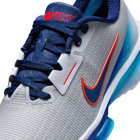 حذاء الجولف Nike Air Zoom Infinity Tour 2 NRG للرجال (HV4111-001، رمادي لكرة القدم/قرمزي ساطع/ليل عميق/أزرق فويد) in Kuwait