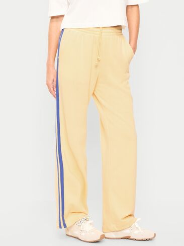 Old Navy High-Waisted SoComfy Wide-Leg Sweatpants - Golden Straw in Saudi Arabia