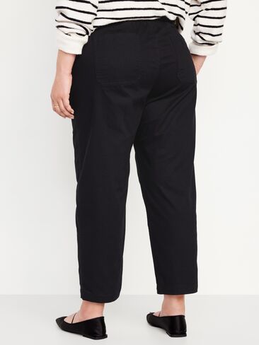 Old Navy High-Waisted OGC Chino Tapered Straight Pants - Black Jack in Kuwait