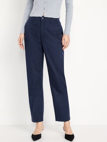 Old Navy High-Waisted OGC Chino Tapered Straight Pants - In the Navy in Kuwait