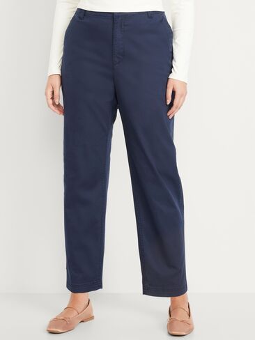 Old Navy High-Waisted OGC Chino Tapered Straight Pants - In the Navy in Kuwait