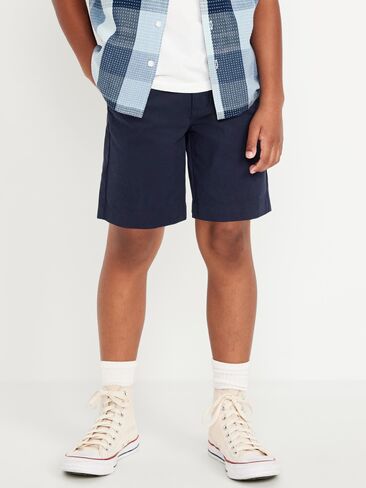 شورت تويل بطول الركبة من Old Navy للأولاد - باللون البحري in Kuwait