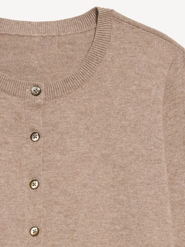 سترة SoSoft Lite من Old Navy ذات رقبة دائرية - Driftwood Heather in Kuwait