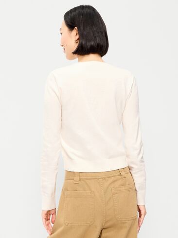 سترة من Old Navy SoSoft Lite ذات رقبة دائرية - هيذر الطباشير in Kuwait