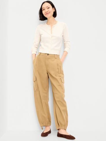 سترة من Old Navy SoSoft Lite ذات رقبة دائرية - هيذر الطباشير in Kuwait
