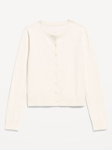 سترة من Old Navy SoSoft Lite ذات رقبة دائرية - هيذر الطباشير in Kuwait