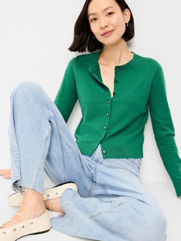 سترة من Old Navy SoSoft Lite ذات رقبة دائرية - شوجر باين in Kuwait