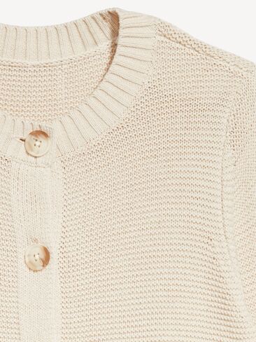 Old Navy Seaside Cotton Garter-Knit Cardigan Sweater - Wish Bone in Saudi Arabia