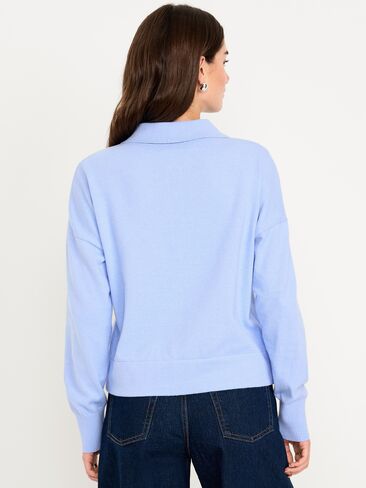 Old Navy SoSoft Lite Cropped Polo - Flax Flower in Saudi Arabia
