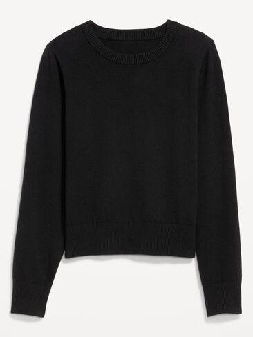 Old Navy SoSoft Lite Crew-Neck Sweater - Black Jack in Saudi Arabia