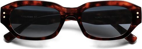 VANLINKER Hexagonal Trendy Polarized Sunglasses for women Men Retro Vintage Shades VL9874 in Saudi Arabia