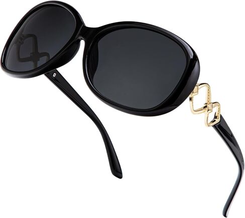 Oversized Polarized Sunglasses for Women, Jackie O Polarized Sunglasses for Beaches, Ladies Sun Glasses in Saudi Arabia