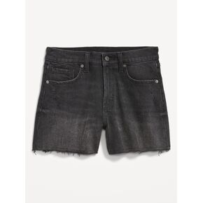 Old Navy Curvy High-Waisted OG Jean Cut-Off Shorts -- 4-inch inseam - Panther in Kuwait