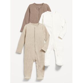 مجموعة من 3 قطع بأقدام للنوم واللعب للجنسين من Old Navy للجنسين - رسوبي in Kuwait